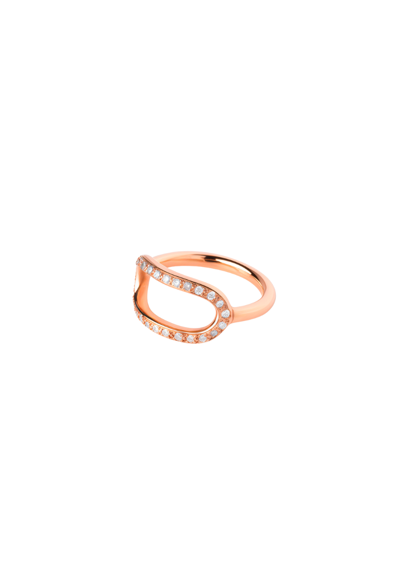 Bague Léa Or Rose et Diamants