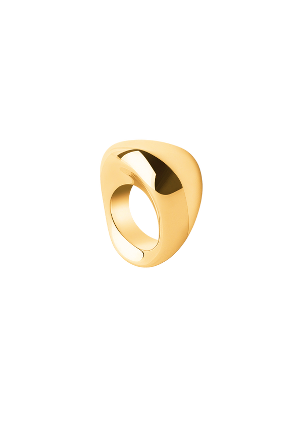 XL Vermeil Stone Ring