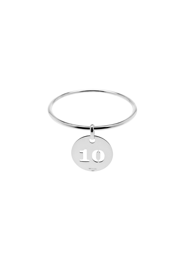 Jonc Médaille Chiffre Évidé
