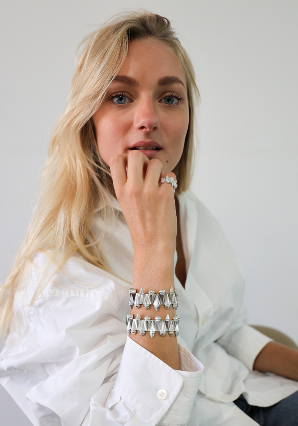 Intertwined Studs Bracelet