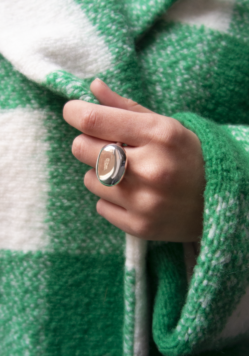 Bague Galet Grand Modèle