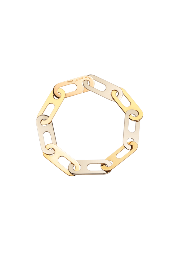 Circé Bracelet yellow and grey gold