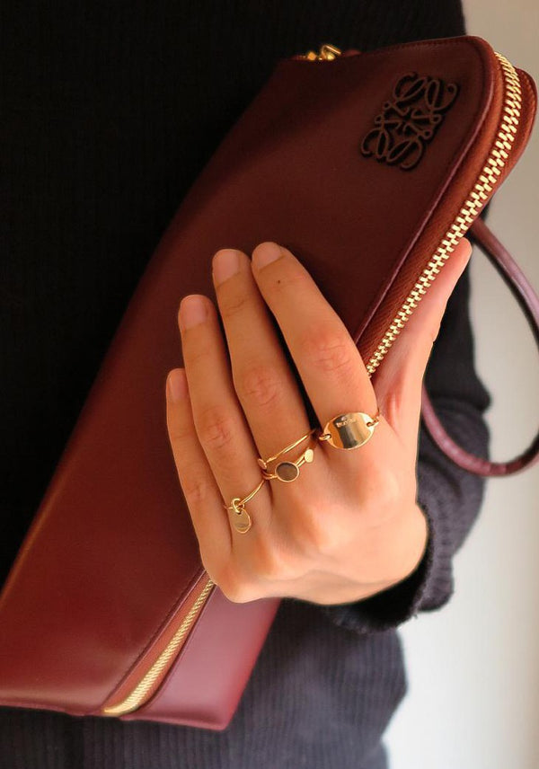 Bague Bubbies Médaille BB Or