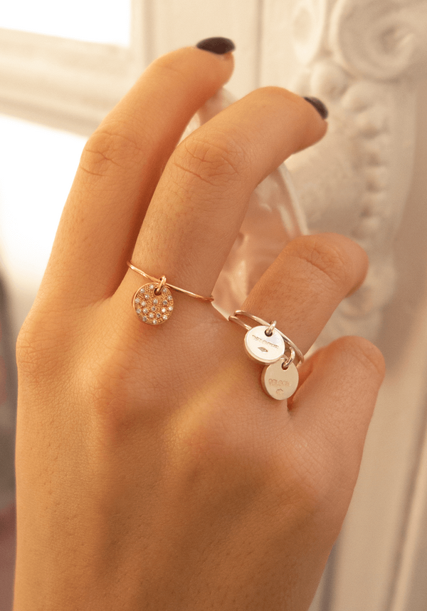 Bague Bubbies Médaille BB Or