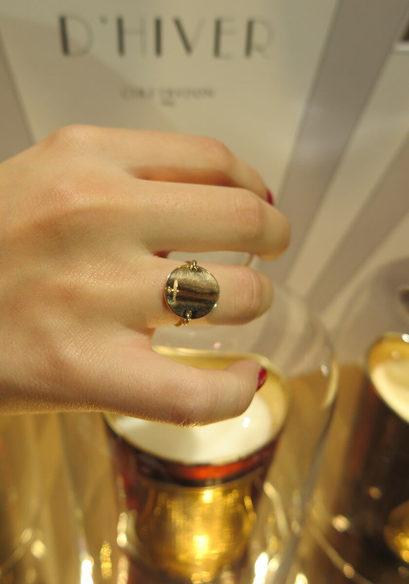 Bague Bubbies Ronde BB Or