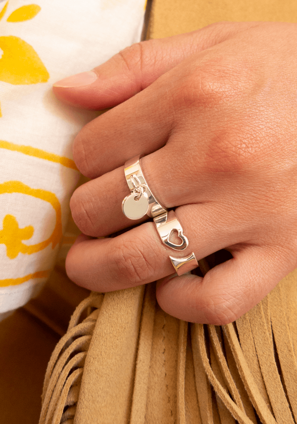 Bague Coeur Évidé BB