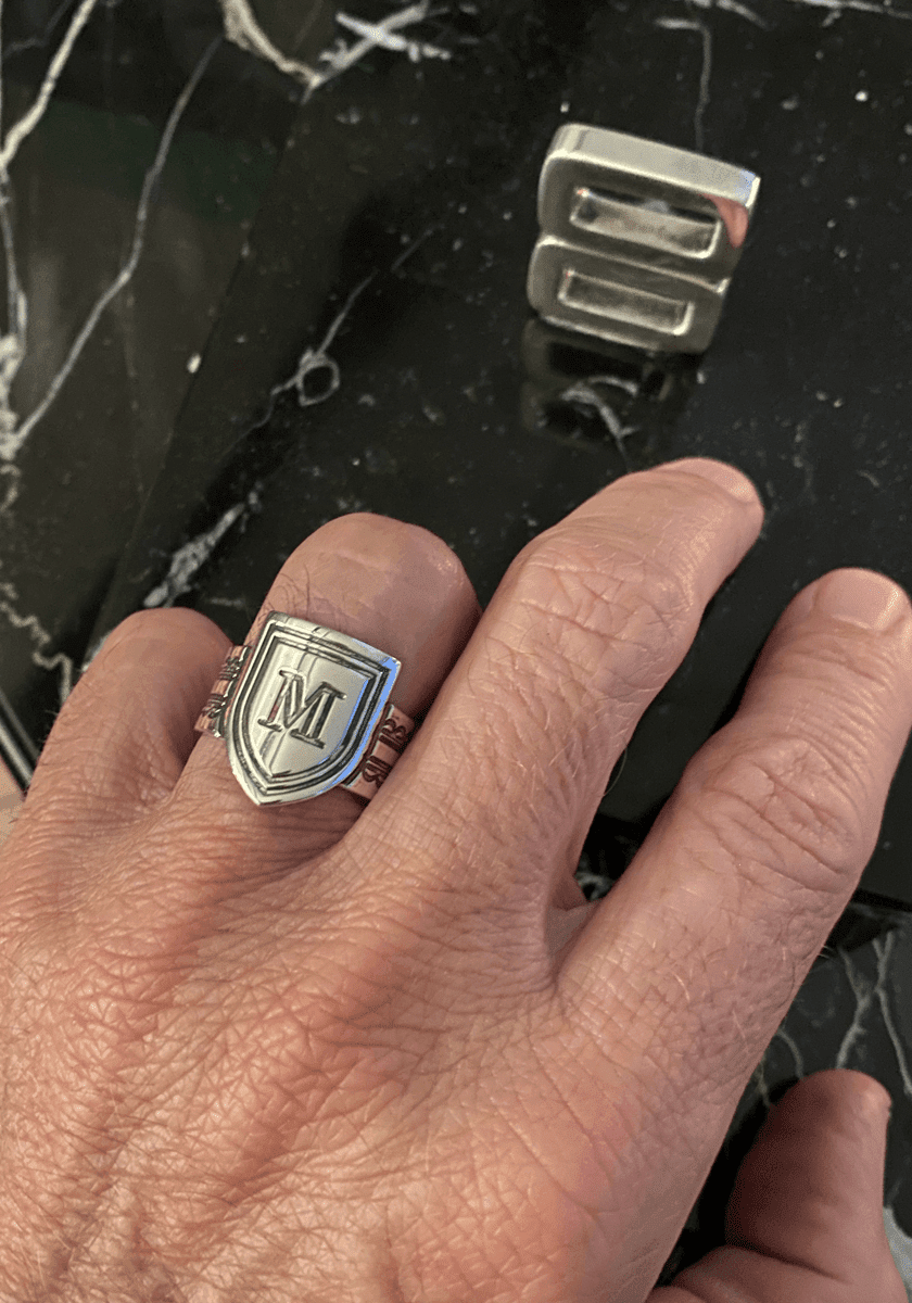 Bague Cuba Lettre