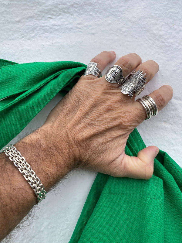 Bague Cuba Lettre