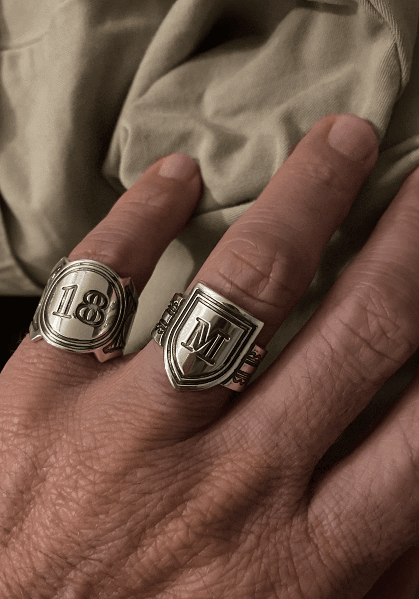 Bague Havane Chiffre