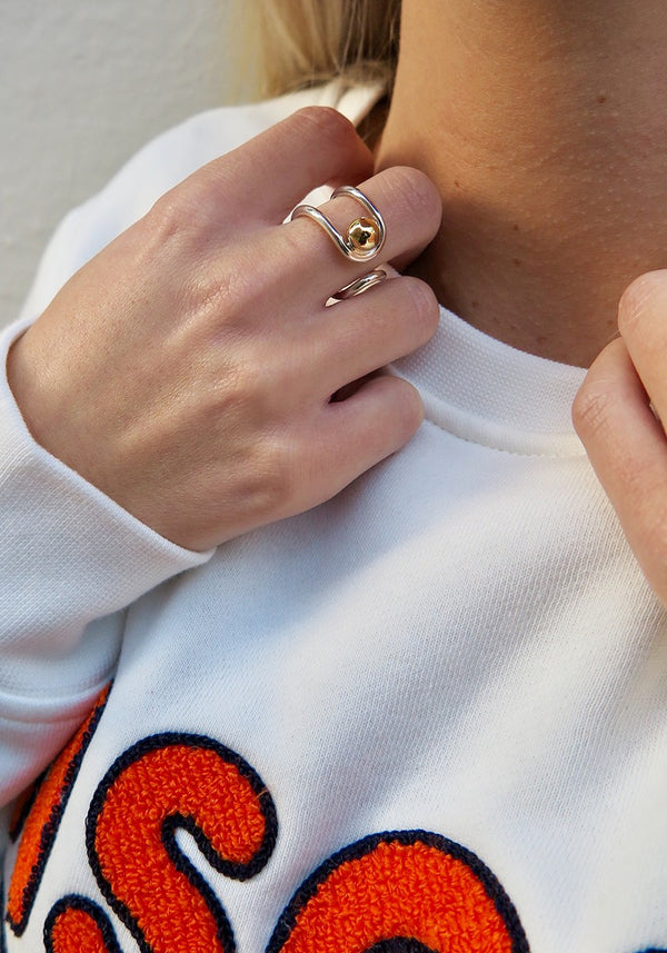 Bague Nina Or Jaune et Argent