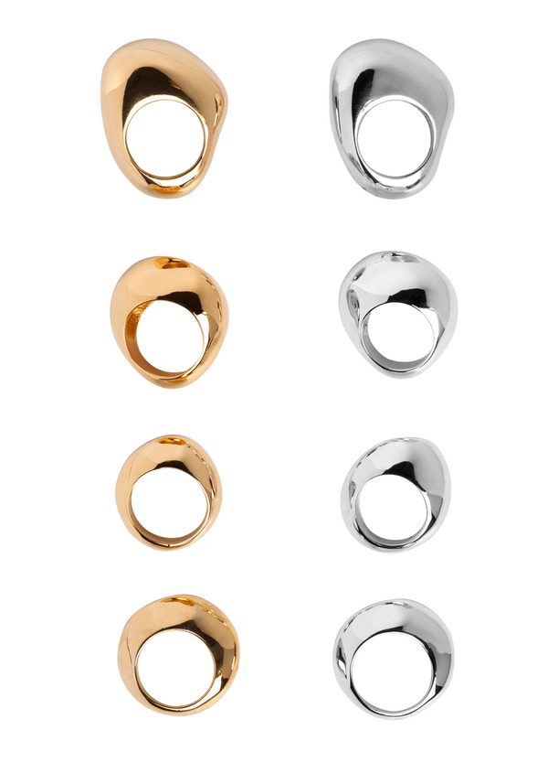 Bagues Stone Vermeil & Argent PM