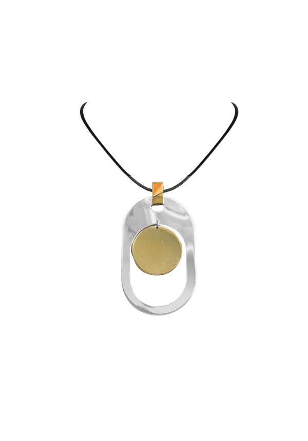 Pendentif Mercure Argent et Vermeil - Re Belle