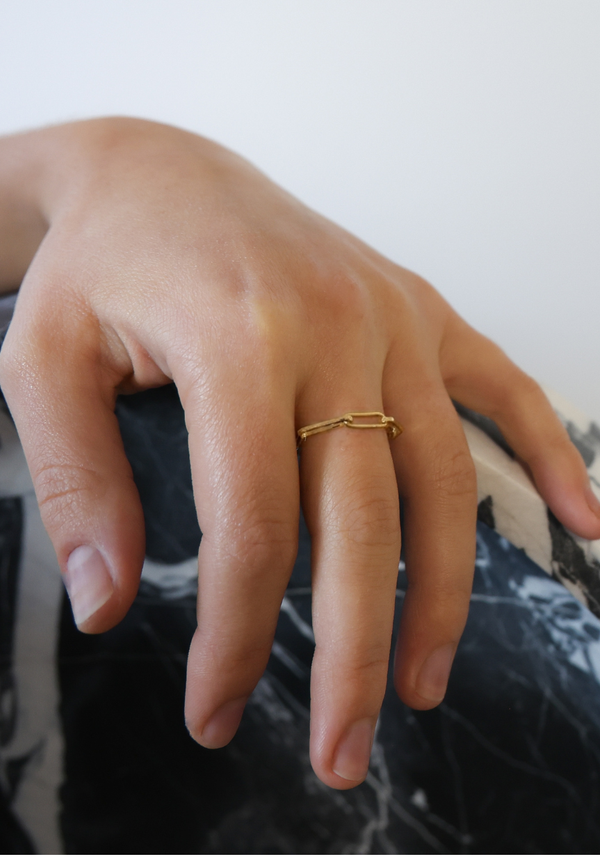 Bague Diabolo Or Jaune