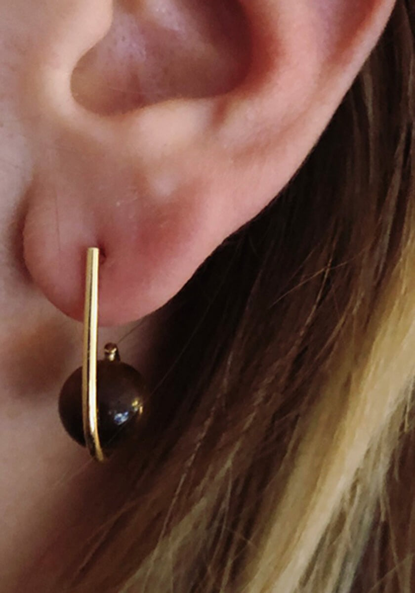Boucles d'oreilles Béluga Or Jaune