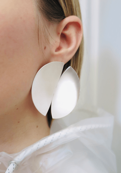 Boucles d'oreilles Bouclier Moyen Modèle