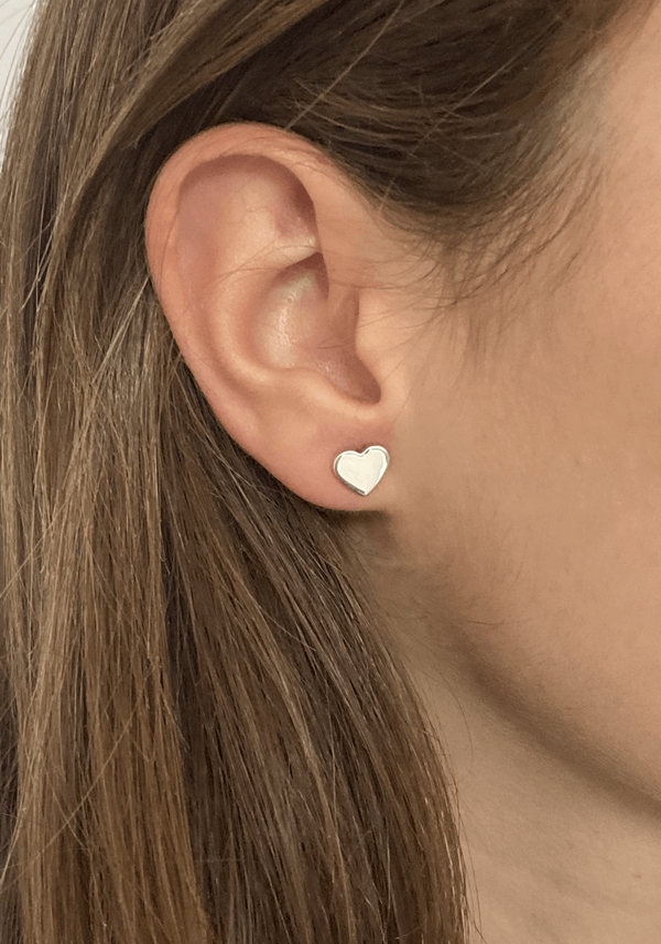 Boucles d'oreilles Coeur BB