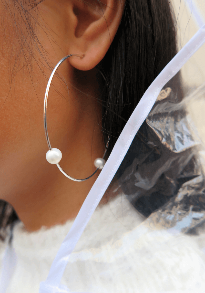 Boucles d'oreilles Créoles Bubbies Moyen Modèle