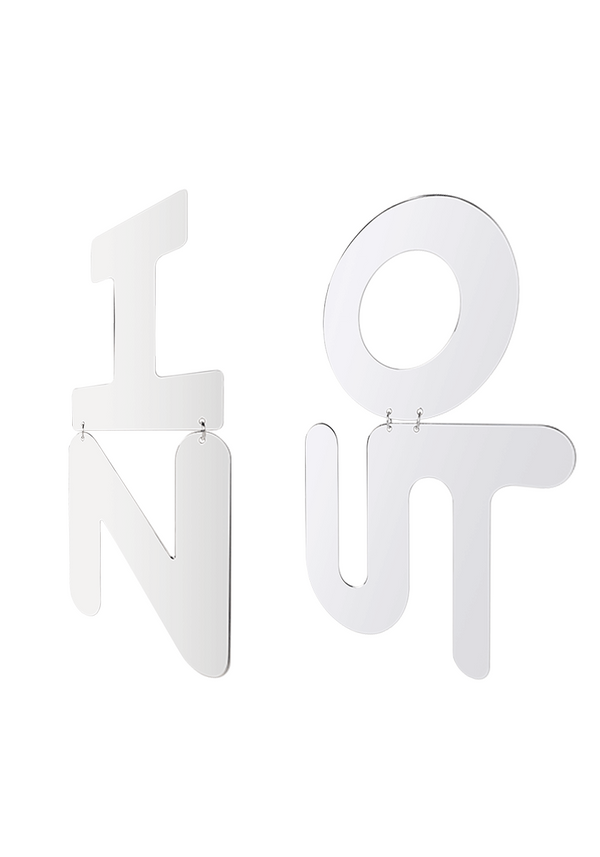 Boucles d'oreilles In Out