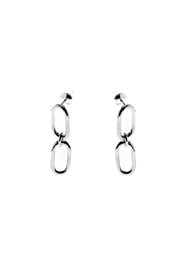 Boucles d'oreilles Maillon Moyen Modèle