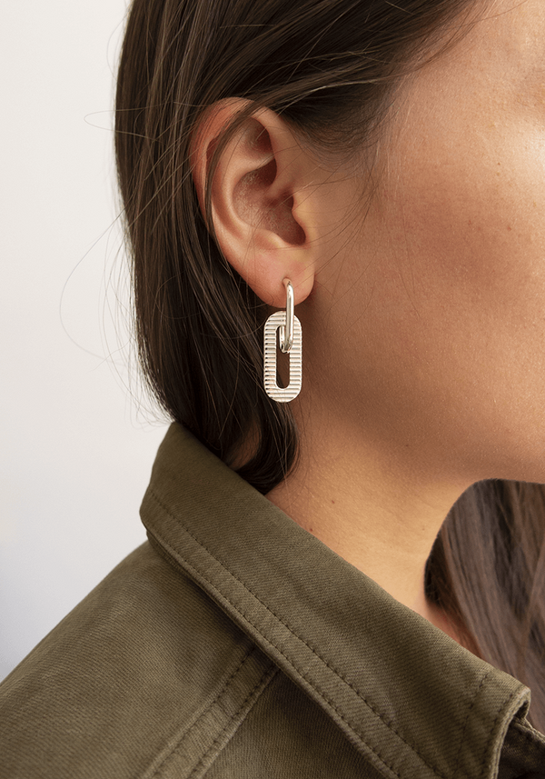 Boucles d'oreilles Nodo Marin Petit Modèle