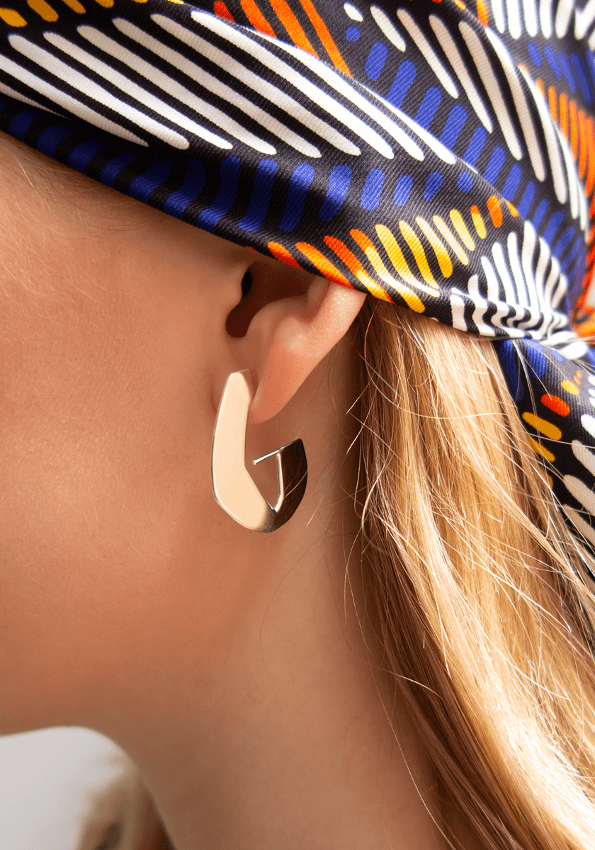 Boucles d'oreilles Pierre à Feu