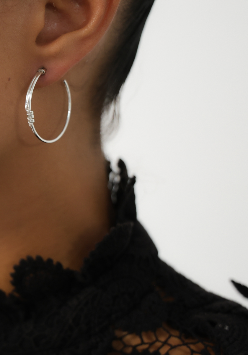 Boucles d'oreilles Roma Moyen Modèle