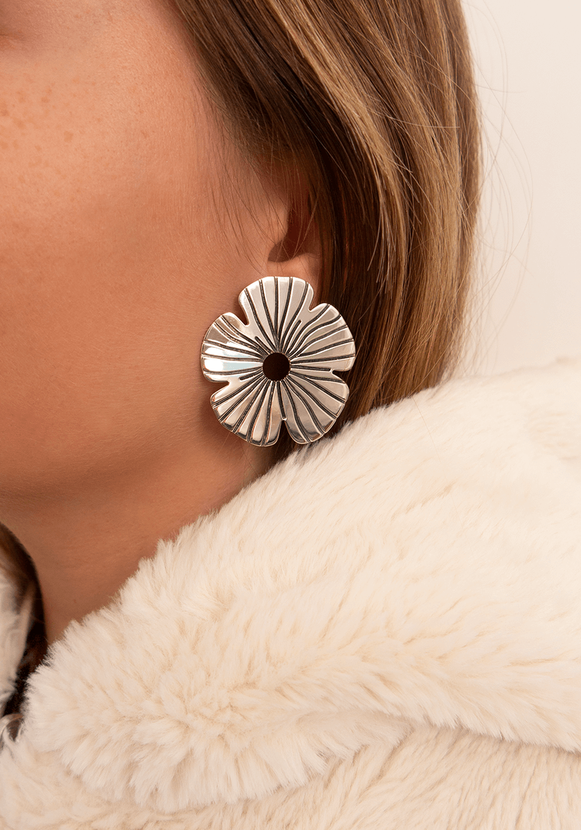 Boucles d’oreilles Coquelicot