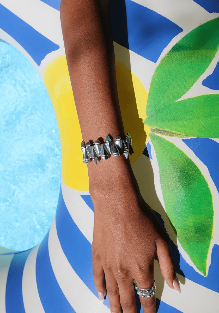 Bracelet Clou Enlacé