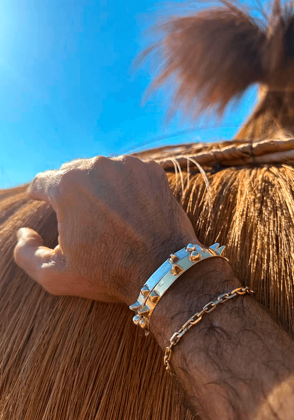 Bracelet Démon Clou Or Jaune