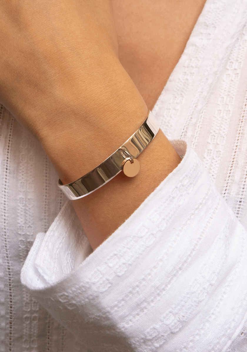 Bracelet Démon Médaille BB Or et Argent