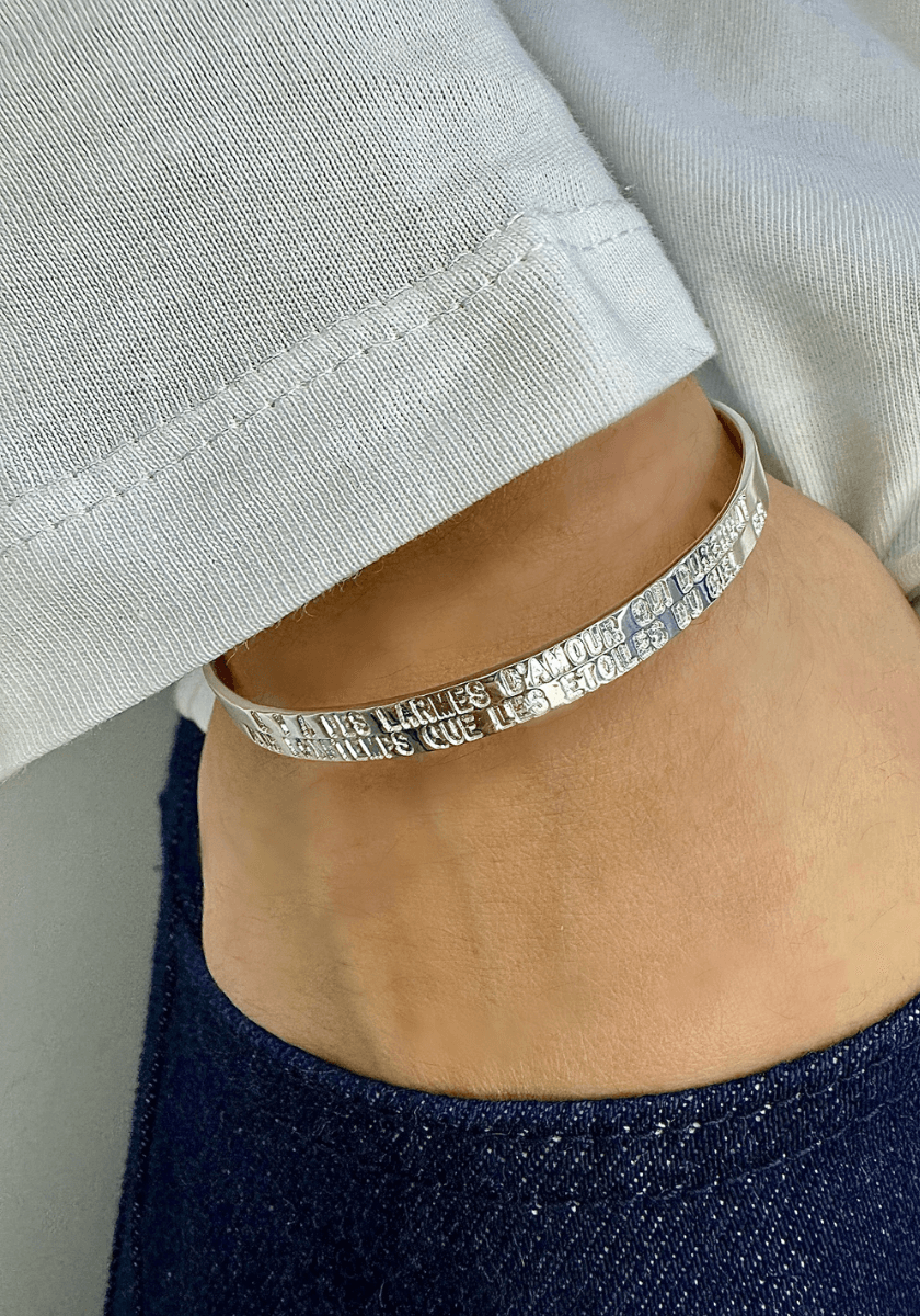 Bracelet Mots Doux "Les Larmes"