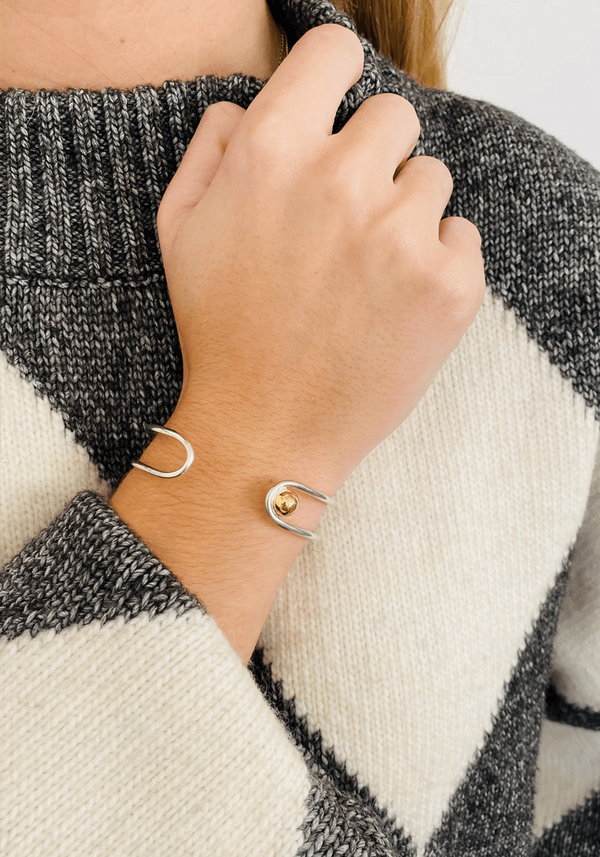 Bracelet Nina Or Jaune et Argent