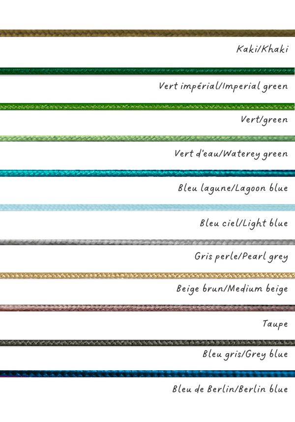 Cordon Fin Nylon (Pendentif et Grigri)