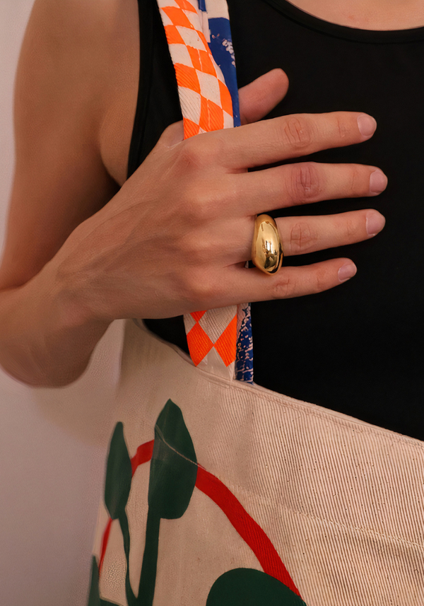 Bague Stone M Vermeil