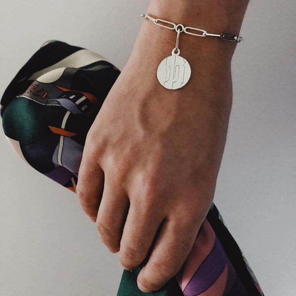 Gourmette Médaille Oui Pendante