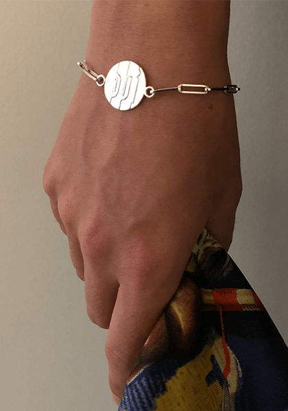 Gourmette Médaille Oui