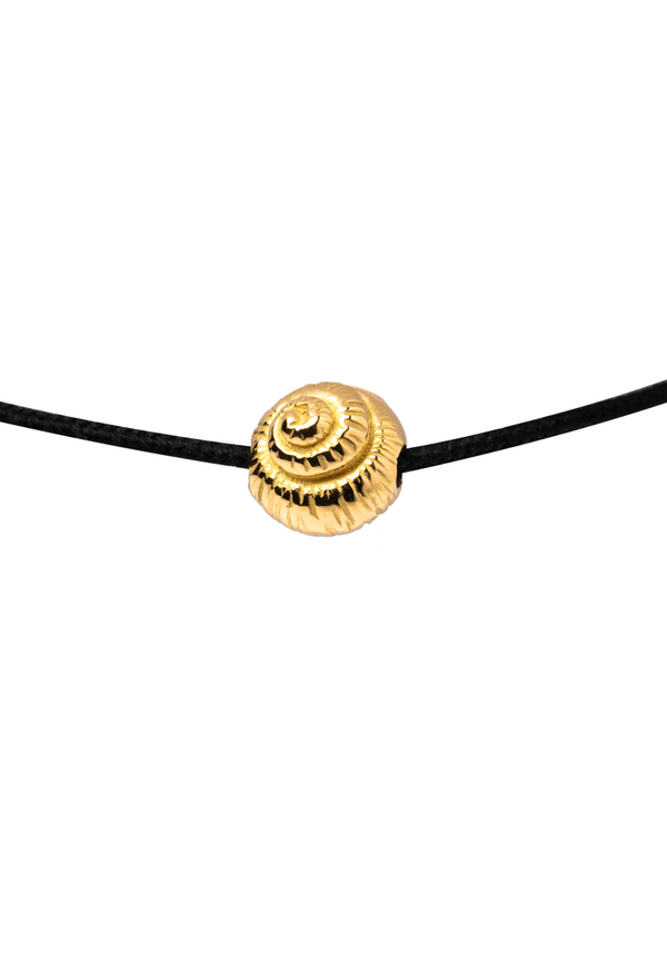 Grigri Coquillage Or Jaune