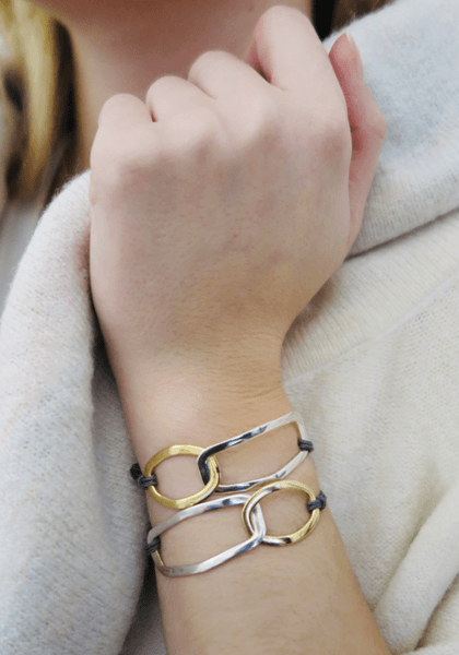 Grigri Hyperbole Or Jaune et Argent