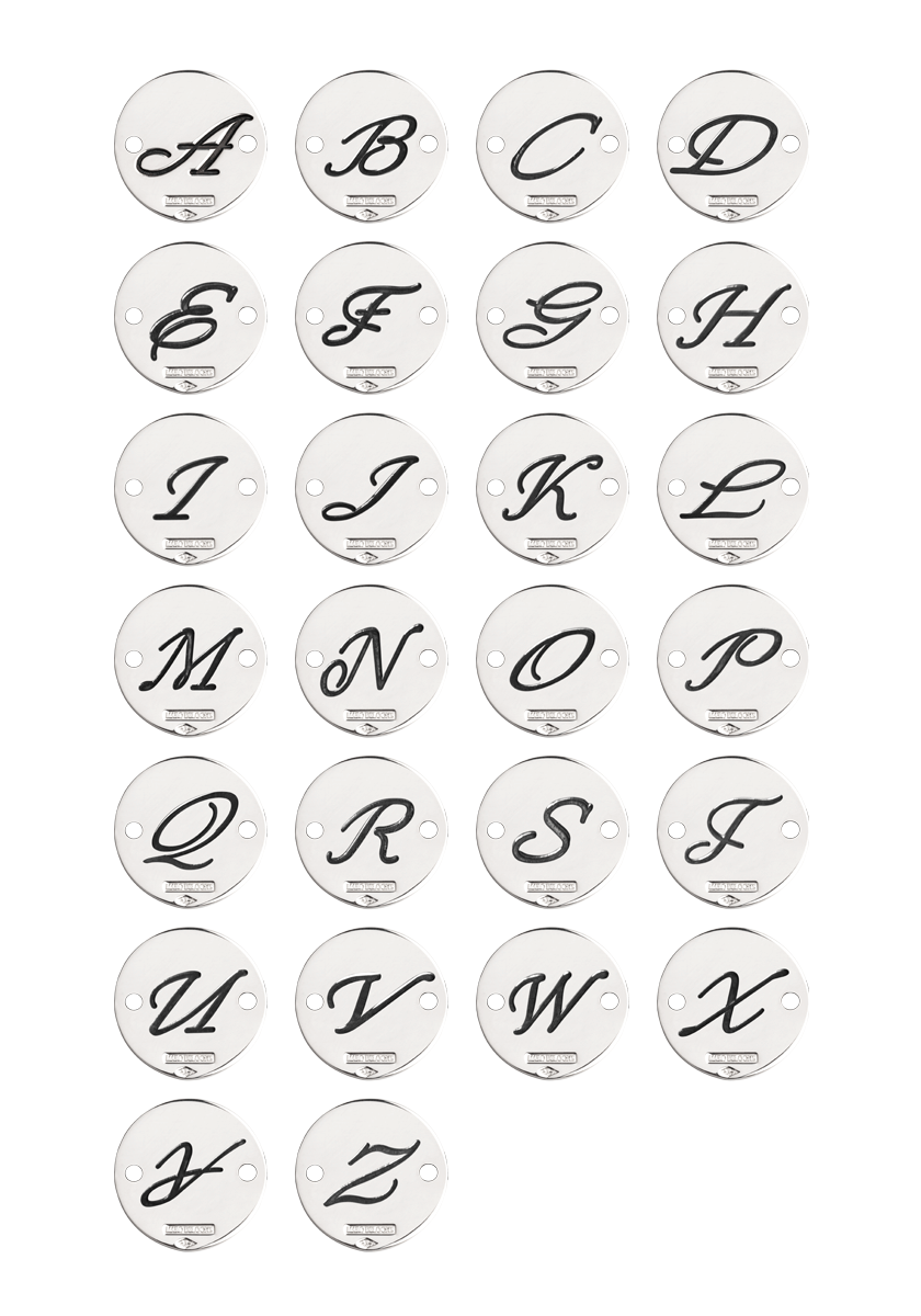 Grigri Médaille Lettre Gravée