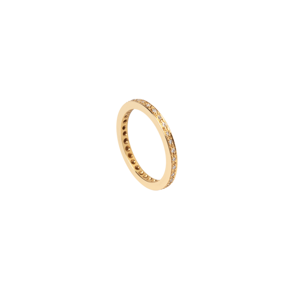 Gold and Diamond Wedding Ring