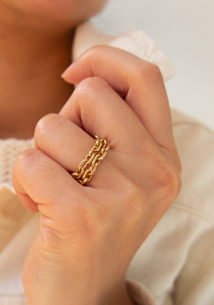 Yellow Gold Alma Ring