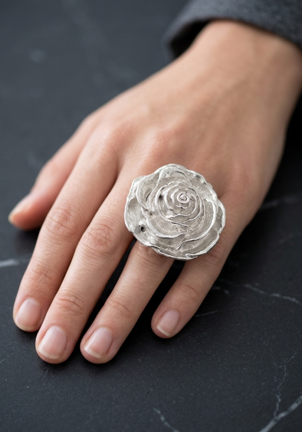 Bague Camélia
