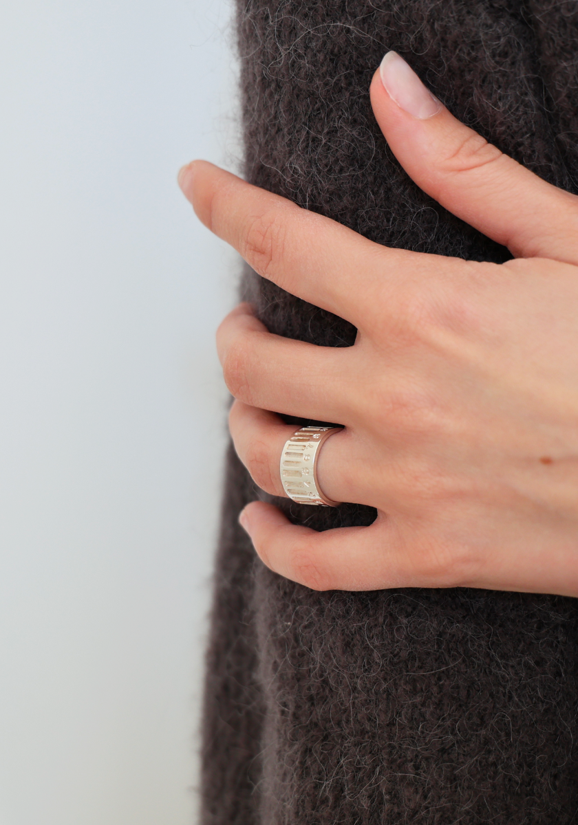 Bague Code Barre BB