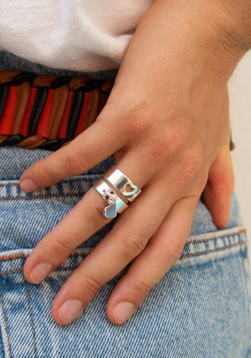 Bague Coeur Évidé BB