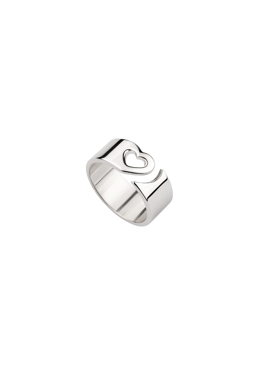 Bague Coeur Évidé BB