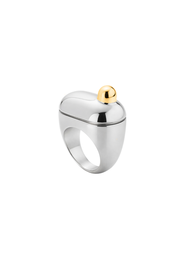 Bague Copacabana Or Jaune et Argent