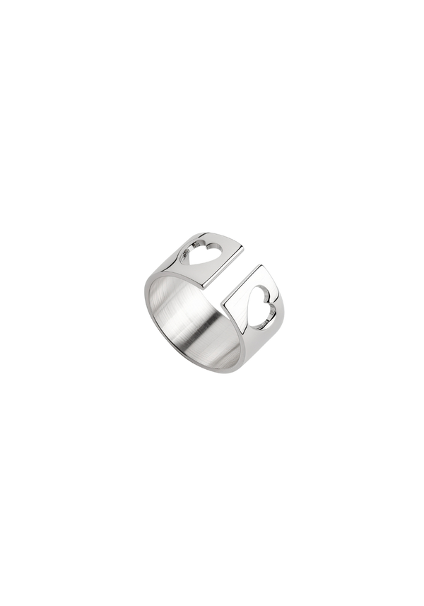 Double Heart Ring
