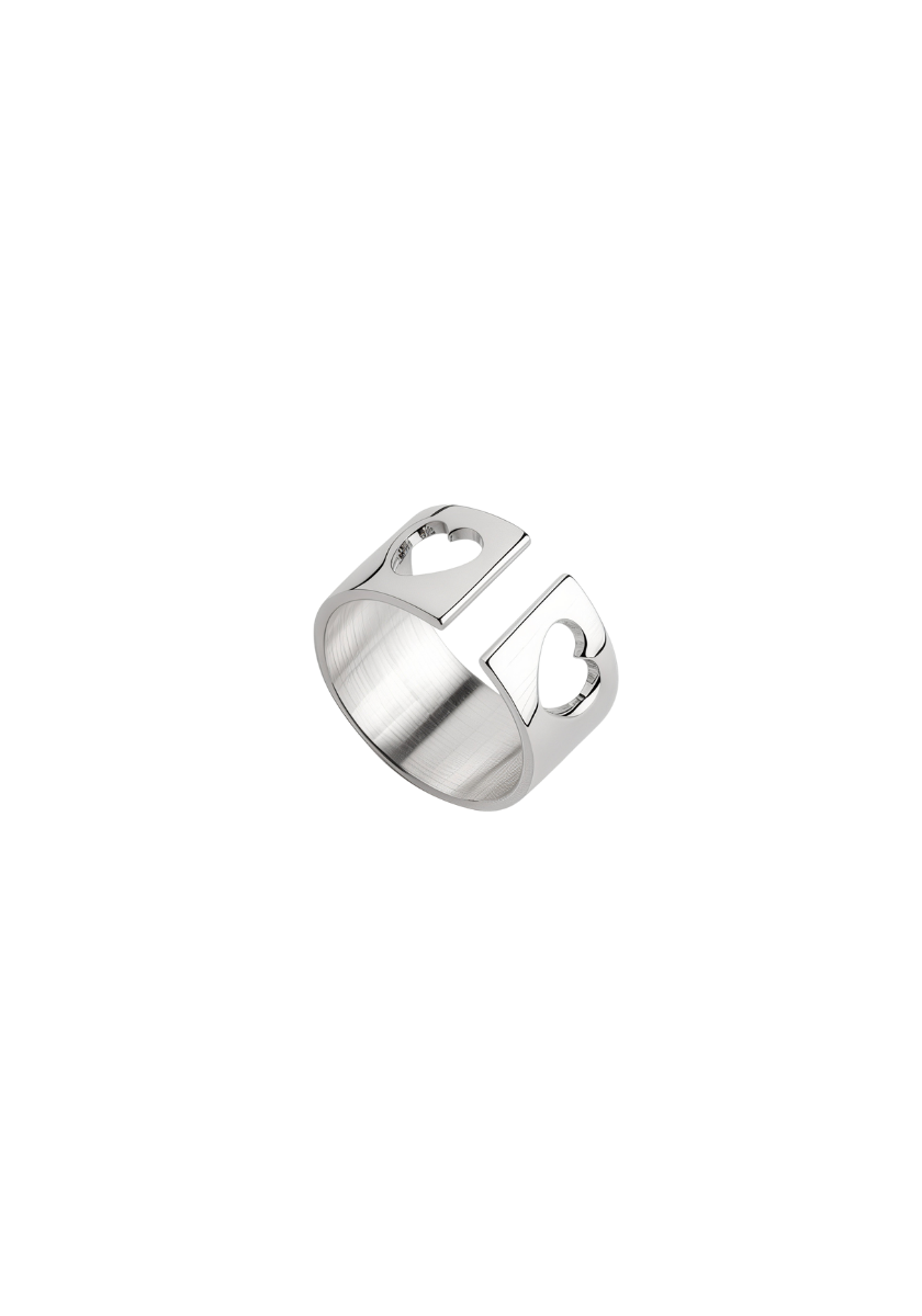 Double Heart Ring