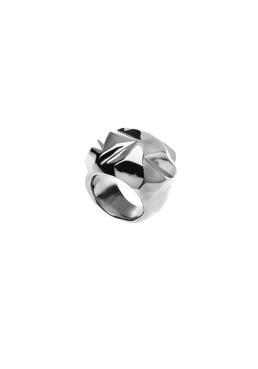 Large Faceted Ring