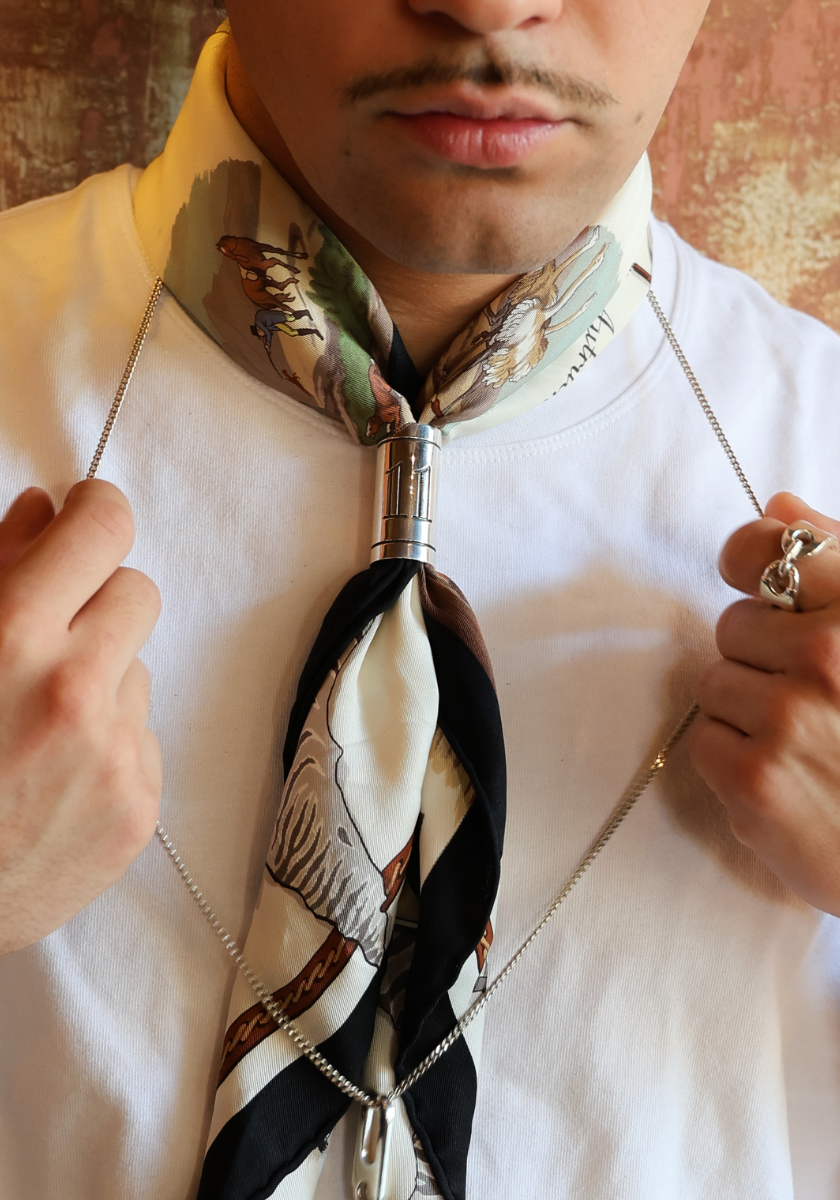 Number Scarf Ring